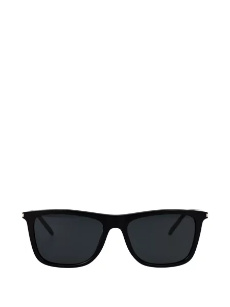 Ochelari de soare pătrați Saint Laurent Eyewear negru