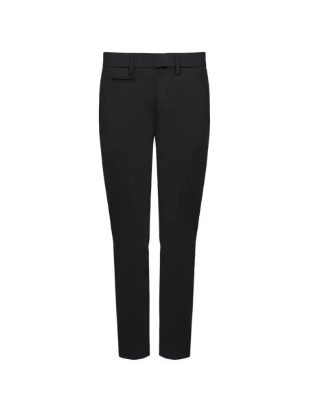 Pantaloni Dondup cu autograf negru