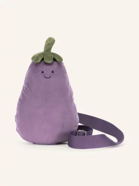 Jellycat Torba Na Ramię Amuseables Aubergine Bum lila