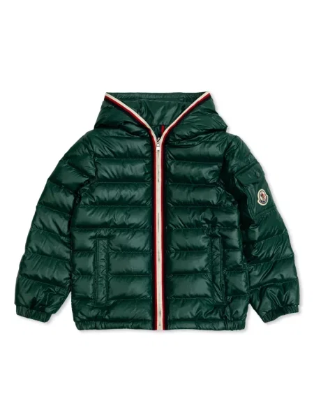 Kurtka dziecięca Moncler Enfant zielona