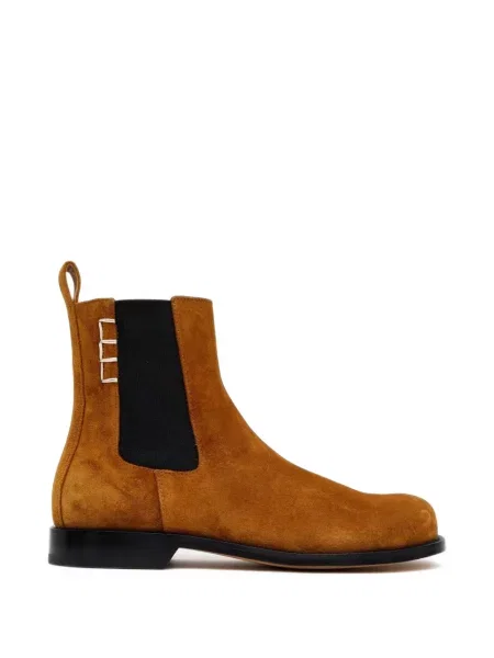Botine chelsea Jw Anderson din piele de căprioară maro