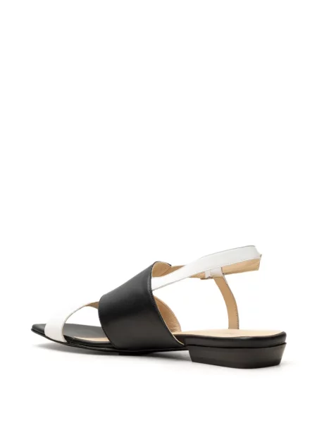 Sandale Chuckies din piele slingback