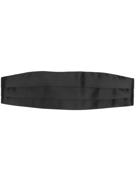 Curea Tom Ford de mătase plisată negru