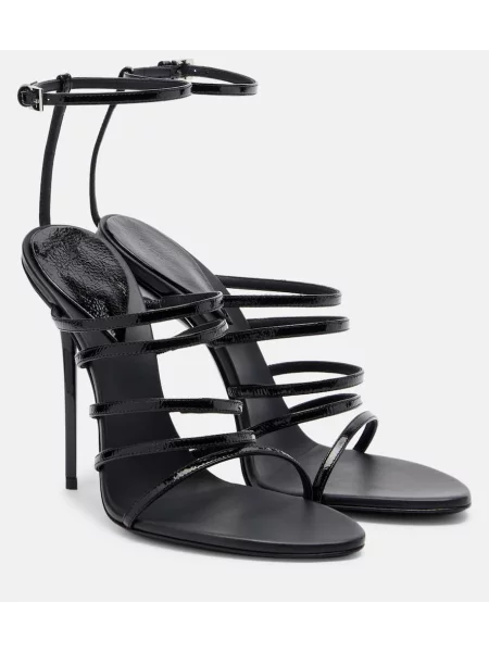 Sandale Alaïa din piele negru