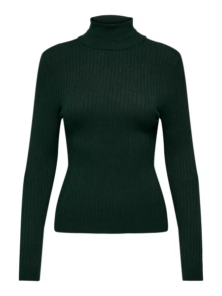 ONLY Pulover ONLKarol închis verde