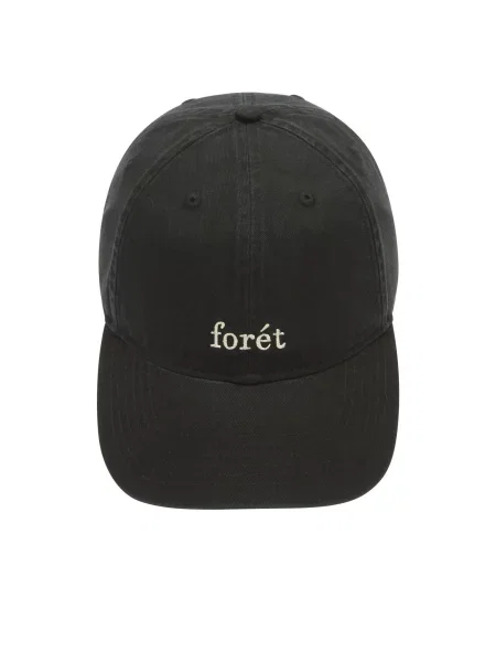 Czapka z daszkiem Forét czarna