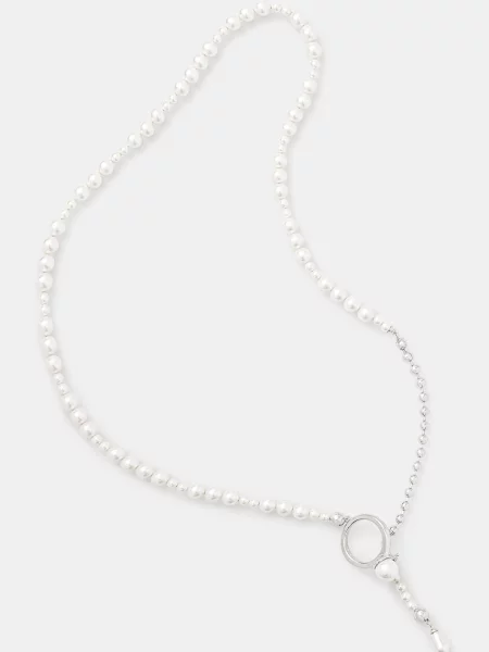 Ambush Srebrna ogrlica Pearl Strand Necklace