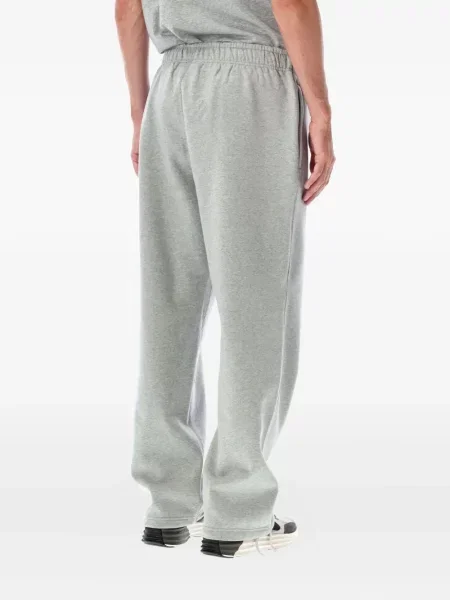 Tricou Nike din fleece alergare cu decolteu rotund gri