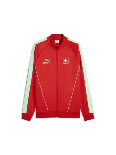Kurtka Szwajcarii KING Anthem PUMA czerwona