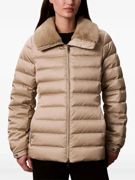 Gulerat geacă cu puf Calvin Klein cu blană