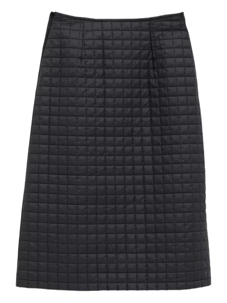 Fustă midi Moncler până la genunchi negru