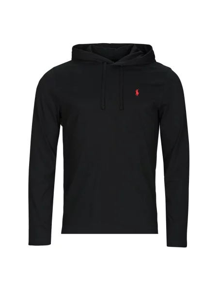 Majica z dolgimi rokavi Polo Ralph Lauren črna