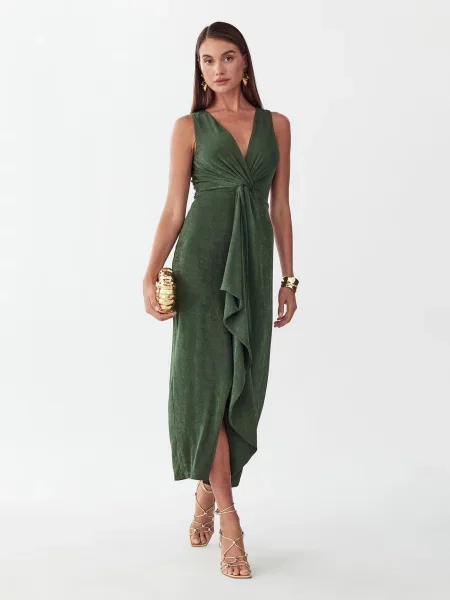 BWLDR Rochie Andi închis verde