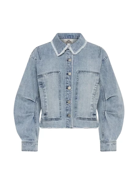 Kurtka jeansowa Karen By Simonsen niebieska