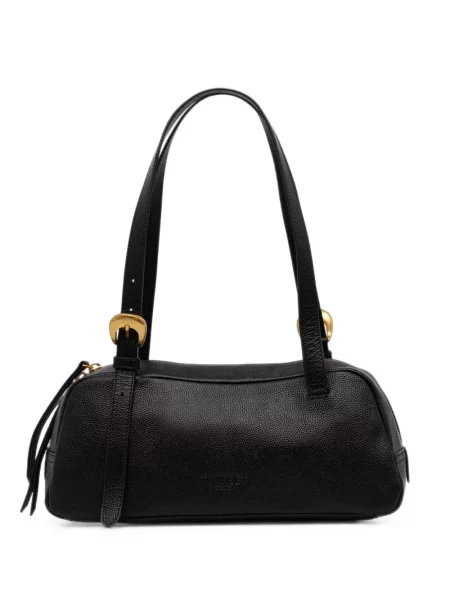 Geantă shopper Twinset cu cataramă negru