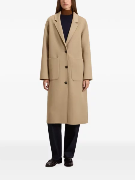 Palton Woolrich de lână cu rever