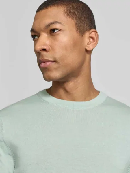 Sweter z czystej wełny krój regular fit model TRAY' Selected Homme