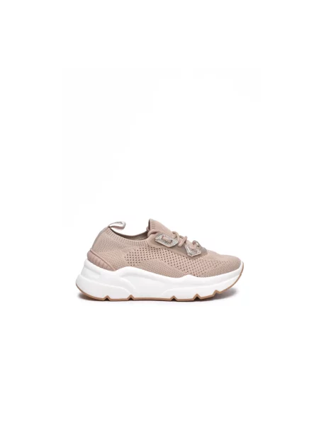 Sneakersy Emanuélle Vee beżowe