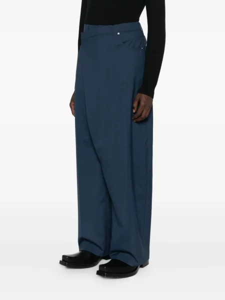Pantaloni Mugler albastru