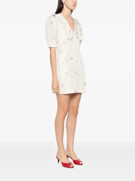 Rochie mini Alessandra Rich cu model floral cu imagine