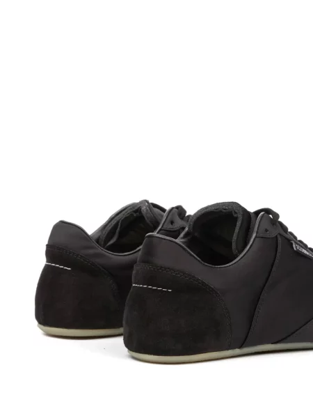 Sneakers Mm6 Maison Margiela σουέντ μαύρο