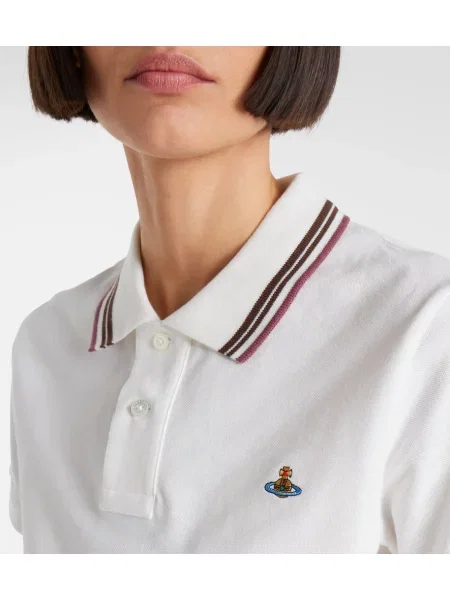 Polo Vivienne Westwood clasic alb