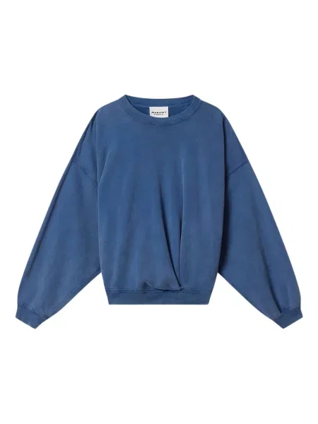 Hanorac Marant Etoile cu broderie albastru