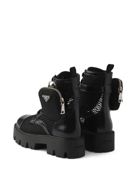 Botine Prada plasă negru
