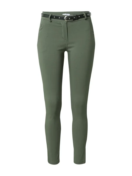 Hailys Pantaloni Mandy închis verde