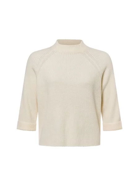 Someday sweter z dzianiny z zawartością kaszmiru Tijoulie Kobiety jednolity 36 beżowy