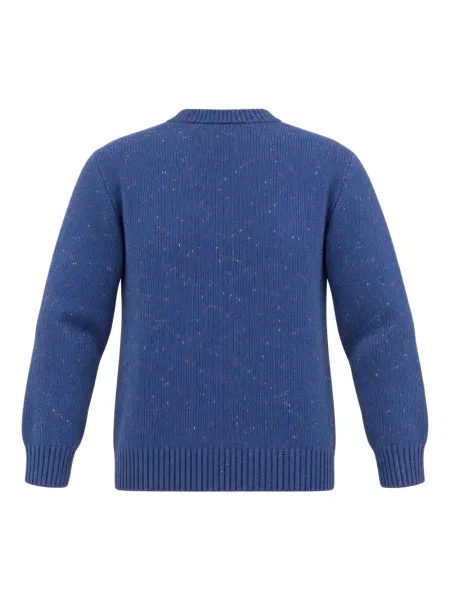 Dzianinowy sweter Saint Barth niebieski