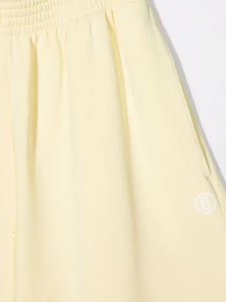 Szorty dziecięce Mm6 Maison Margiela żółte