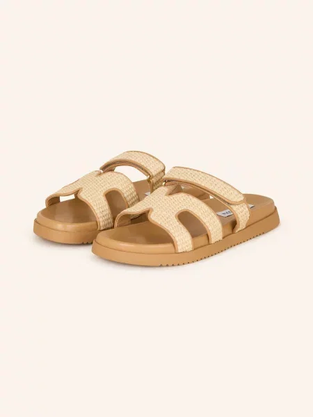 Pantofle Steve Madden béžové