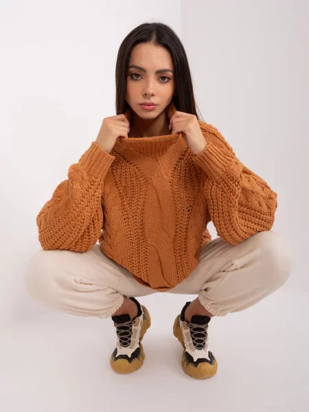 Pulover Fashionhunters maro