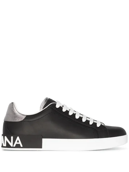Sneakerși Dolce & Gabbana Portofino negru