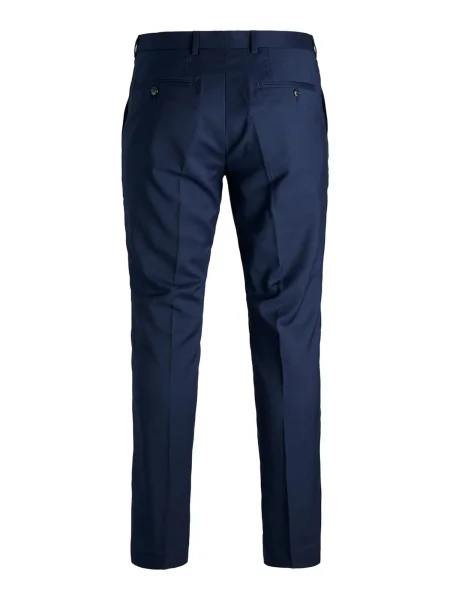 JACK & JONES Pantaloni cu dungă Franco bleumarin