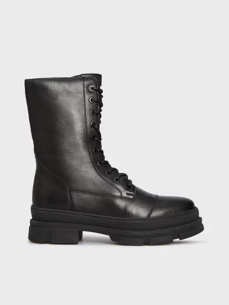 Шкіряні Черевики та чоботи MEXX чорний