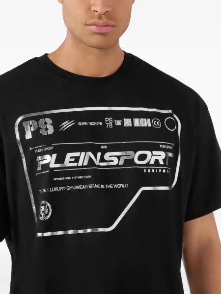 Тениска Plein Sport черно