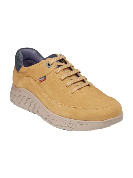 Sneakersy Callaghan zamszowe żółte