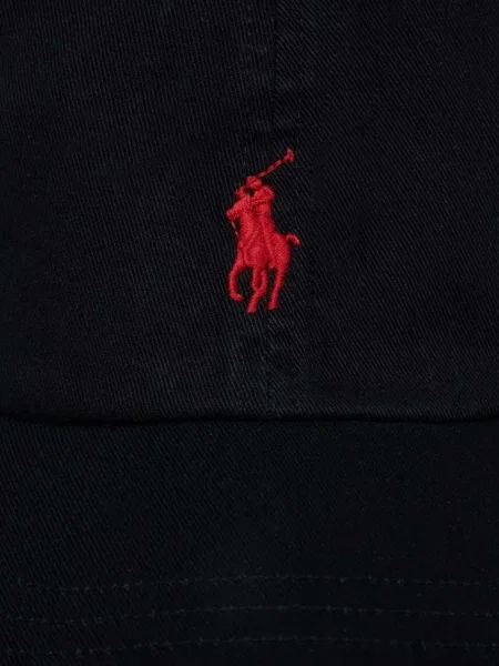 Polo Ralph Lauren baseball sapka nyomott mintás fekete