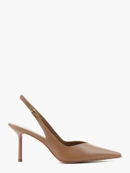 Кожаные туфли Leberdes бежевые