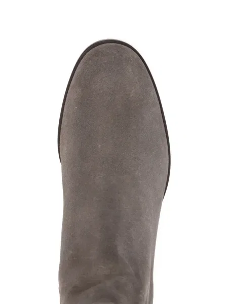 Botine Doucal's din piele de căprioară gri