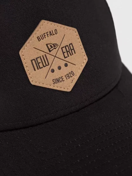 New Era sapca cu imprimeu negru