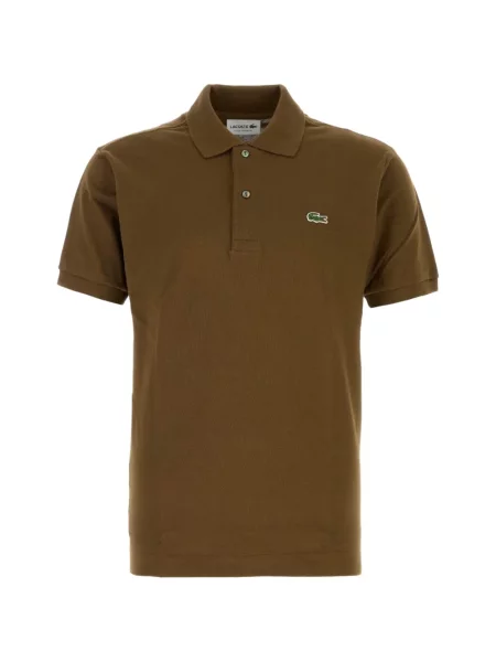 Tricou polo Lacoste clasic maro