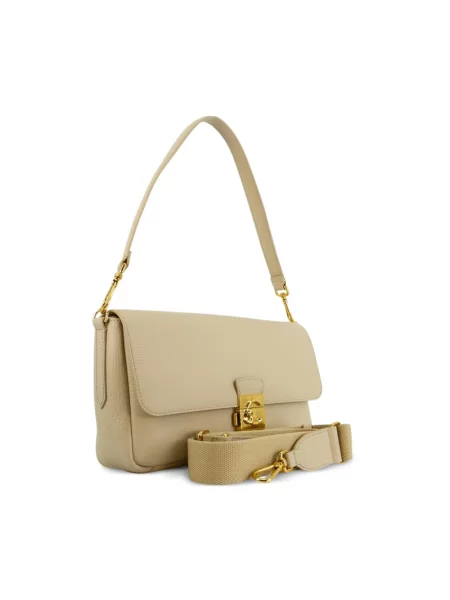 Coccinelle Torebki Kobieta ONE SIZE C-Me Lock Shoulder Bag beżowy