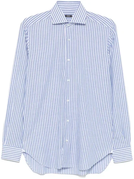 Pruhovaná košile Barba modrá