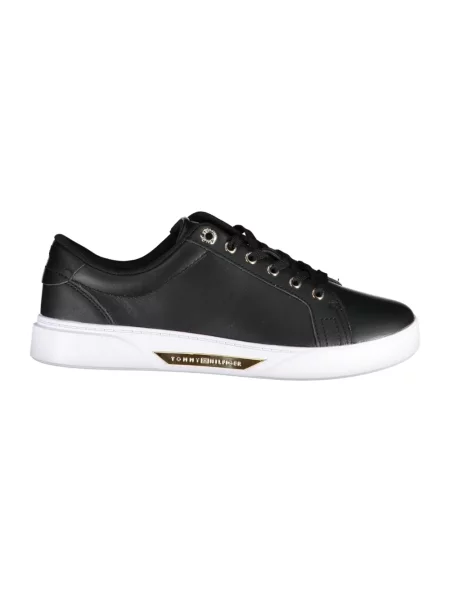 Trampki Tommy Hilfiger skórzane czarne