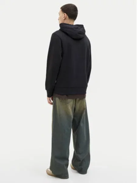 JACK & JONES Megztinis be užsegimo Logo mišrios spalvos juoda