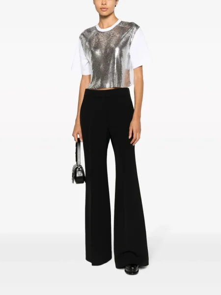 Pantaloni Givenchy de lână negru