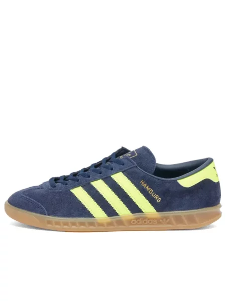Sneakersy Adidas Originals skórzane niebieskie
